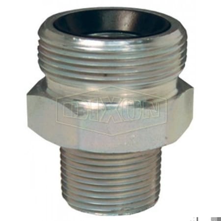 Dixon Boss Ground Joint Spud, 2-1/2 in, MNPT, Iron, Domestic GM33